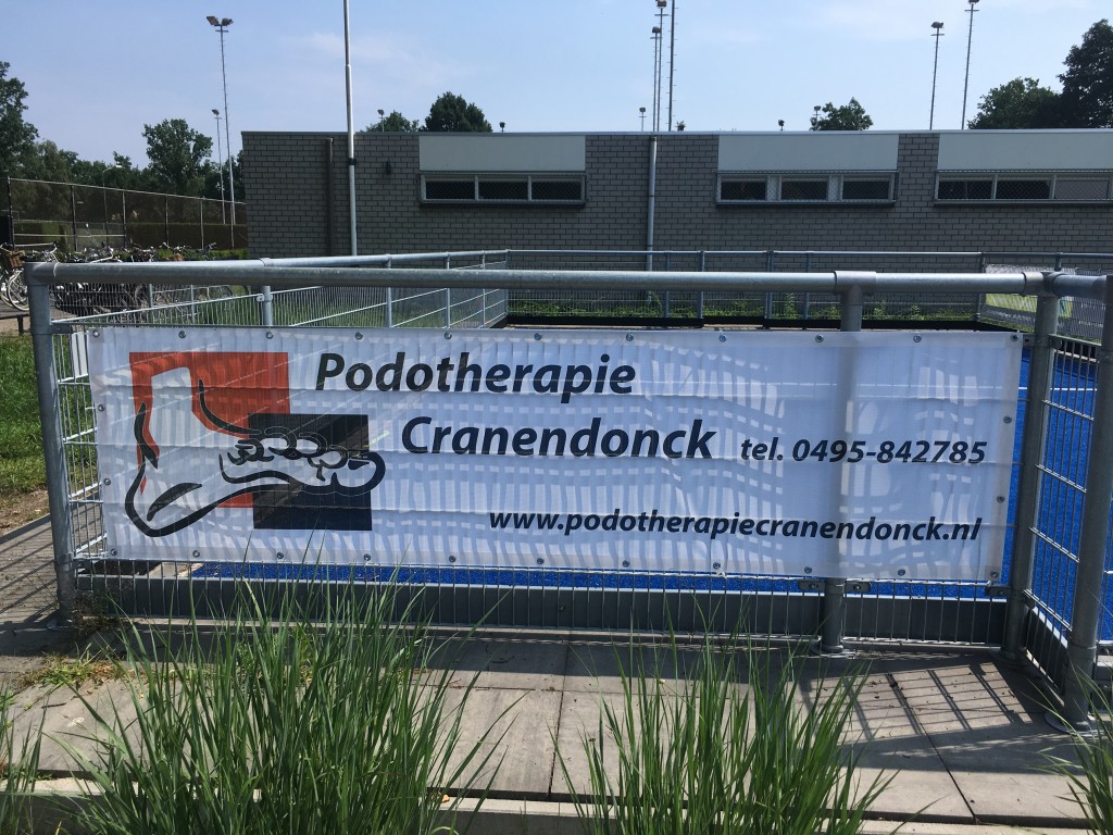 Podotherapie Cranendonck zichtbaar bij HC Cranendonck