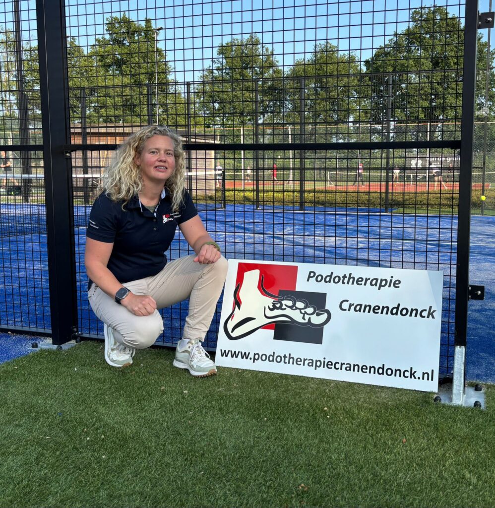 Podotherapie Cranendonck sponsort Tennis- en padelclub Maarheeze (TCM)