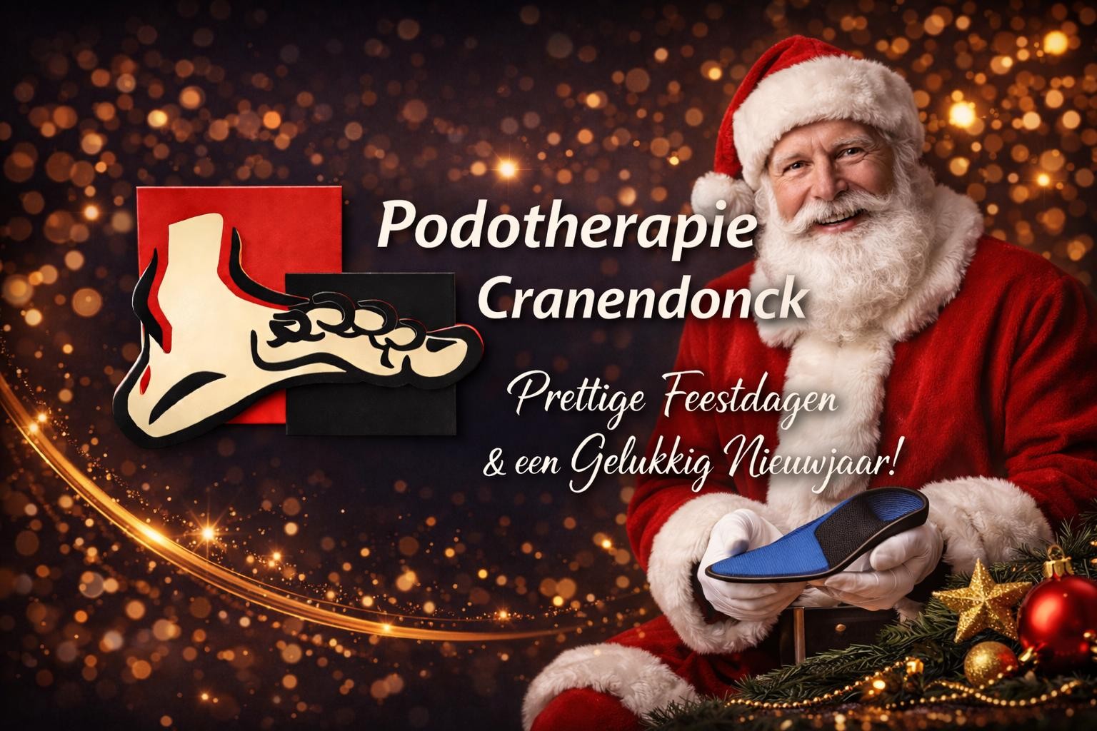 Fijne feestdagen en een gezond nieuwjaar!